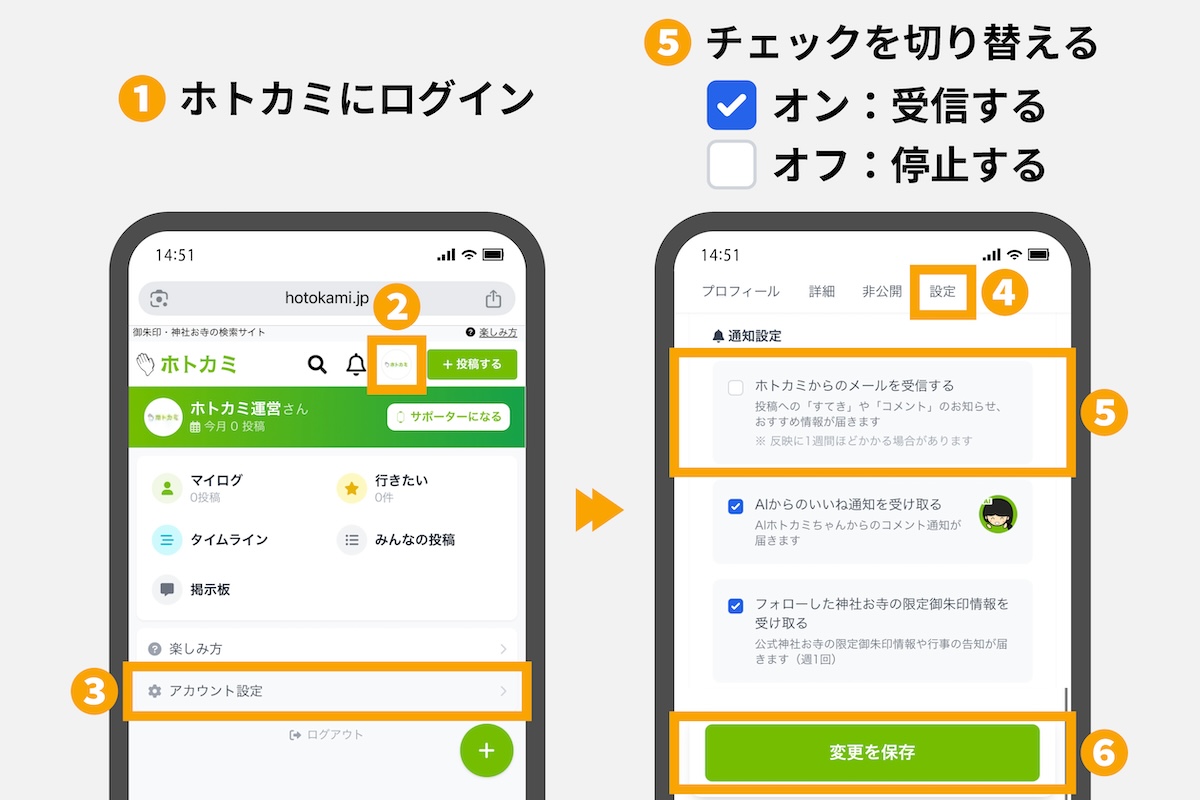 ホトカミWebページのスクリーンショット